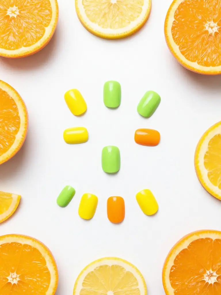 Citrus-Inspired Nail Colors That Pop