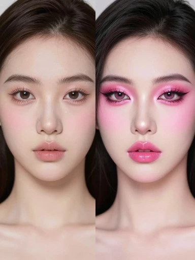 Soft Glam vs. Full Glam Barbie Makeup