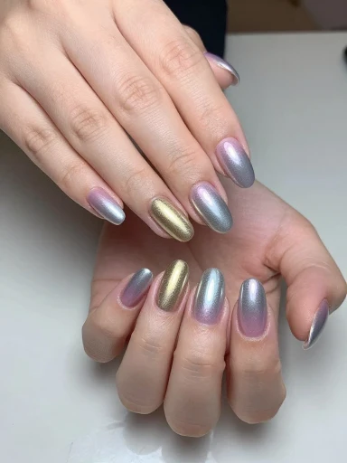 Chrome Ombre Nail Ideas