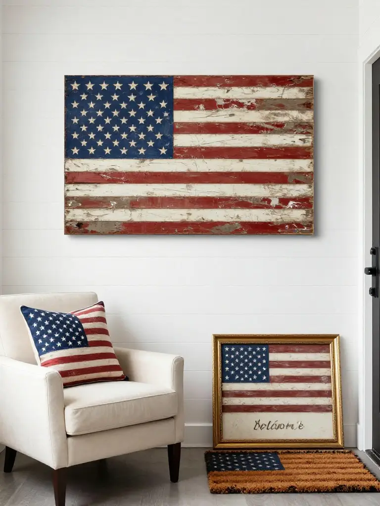 Creative American Flag Decor Ideas