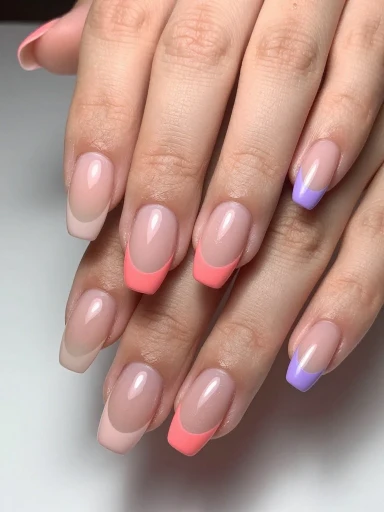 Summer French Tip Nail Ideas