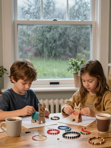 Indoor Summer Crafts for Rainy Days
