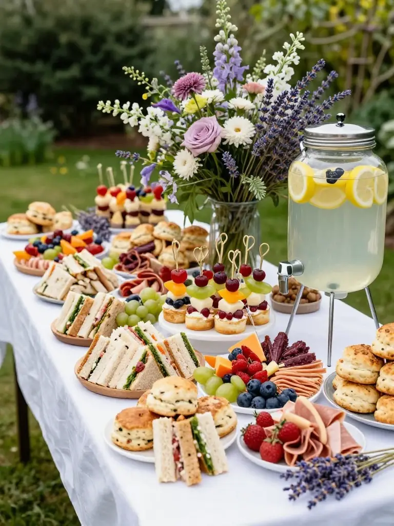 Delicious Food and Drink Ideas for Garden Gatherings