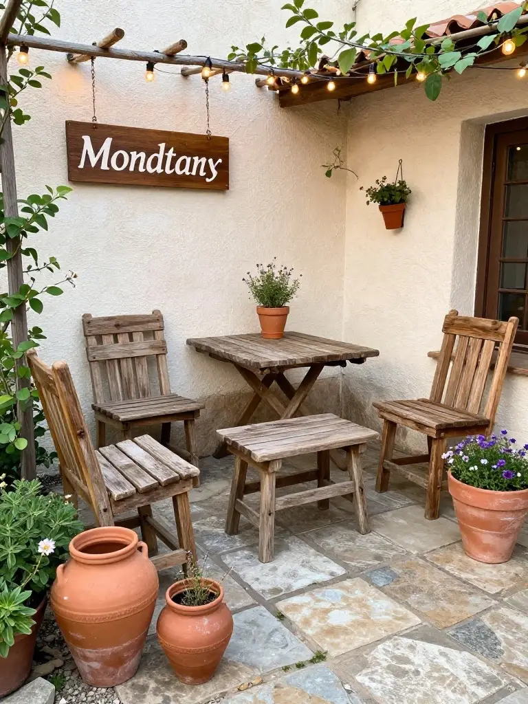 13: Rustic European Patio Decor Ideas on a Budget