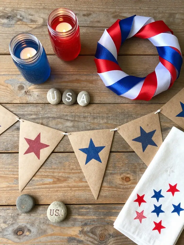 DIY 4th of July Decorations for a Personal Touch