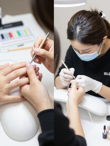 DIY Cat Eye Nails vs. Professional Salon Results