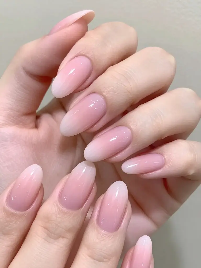 Chic Pink Almond Nail Designs