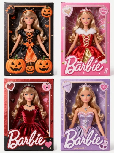 Barbie Box Trend Variations and Creative Themes