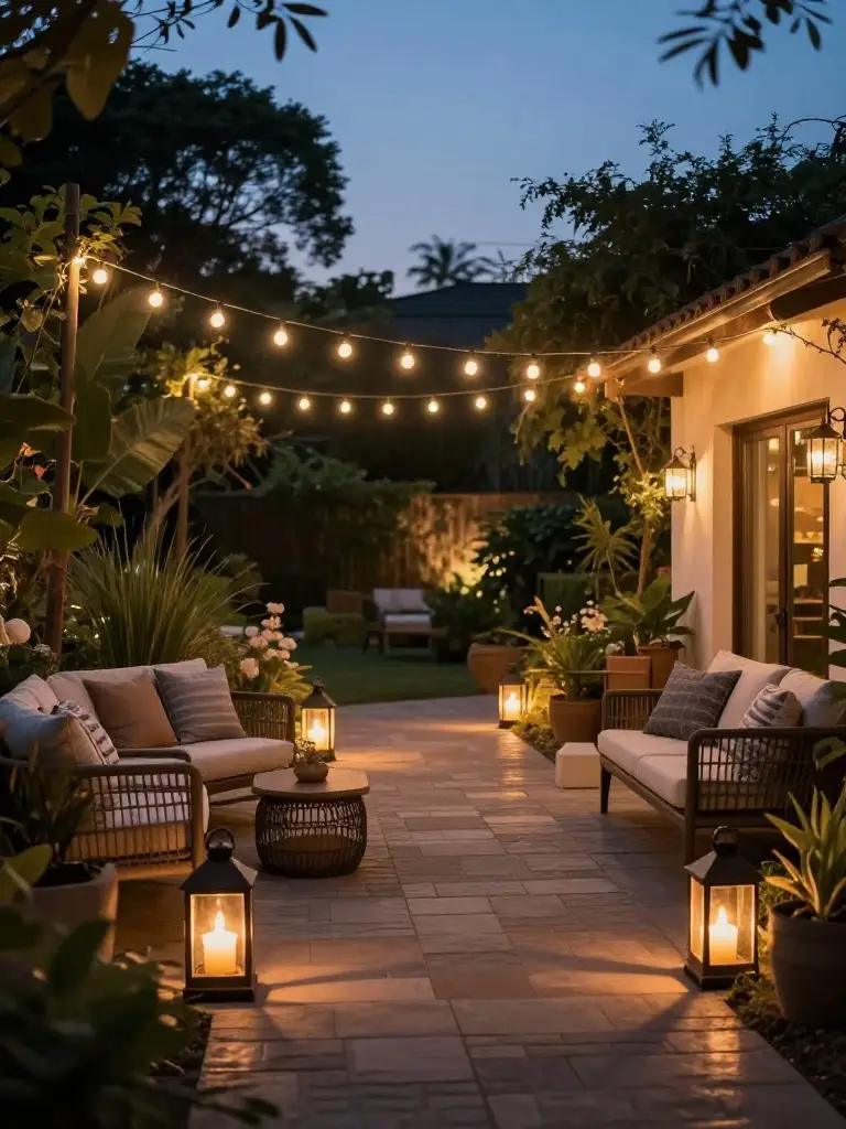 Creating a Festive Outdoor Party Space