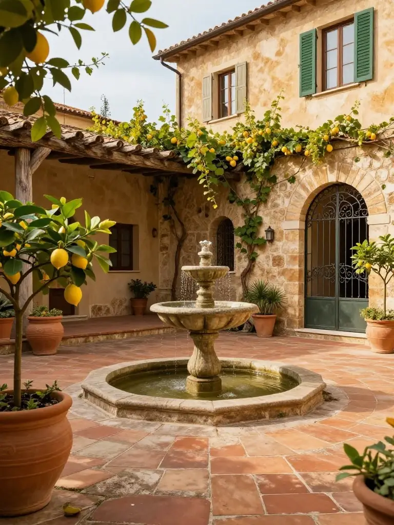4: Italian Courtyard Patio Designs You'll Love