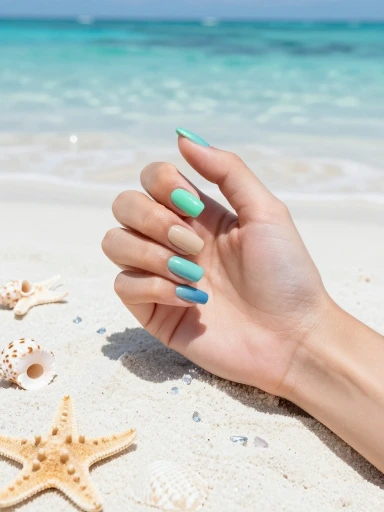 Beach-Inspired Nail Colors You'll Love
