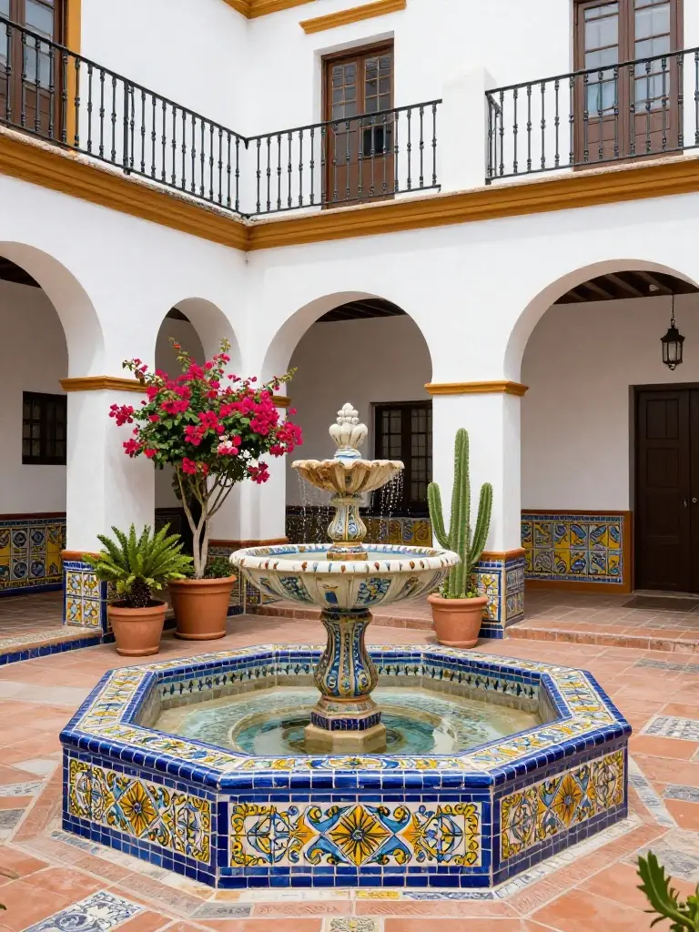 5: Spanish-Inspired Patio Ideas with Rustic Appeal