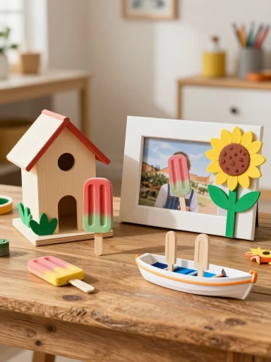 Popsicle Stick Craft Ideas for Summer

