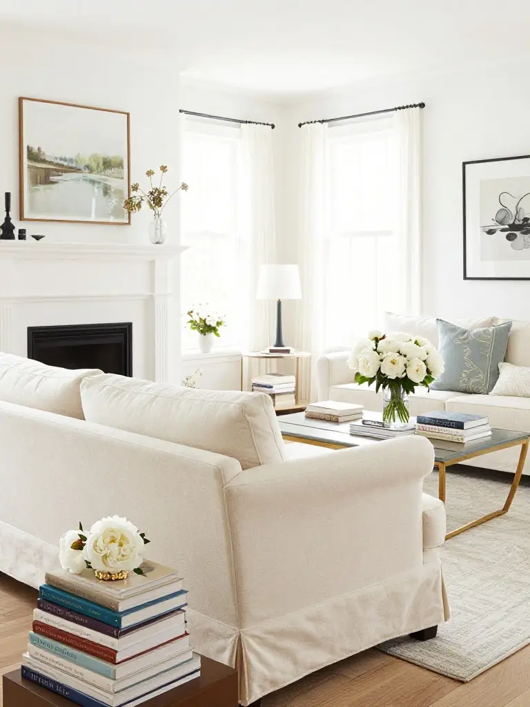 Living Room Ideas Inspired by Nancy Meyers Movies