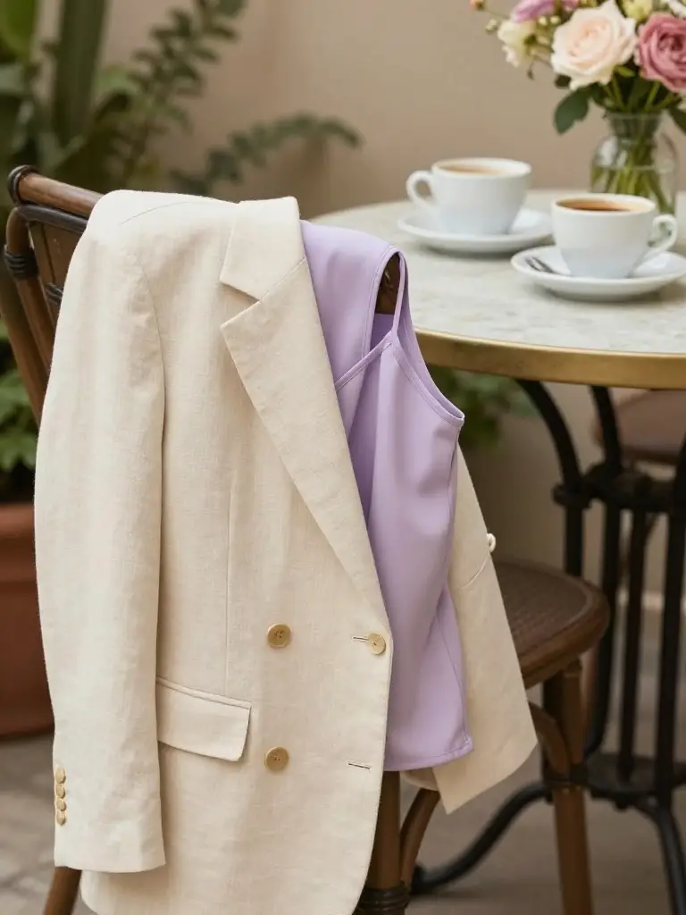 Classic Pastel Blazers for Sophisticated Layering