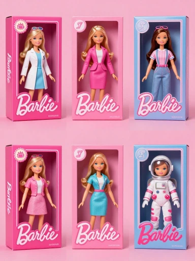 Creative Barbie Box Photoshoot Ideas