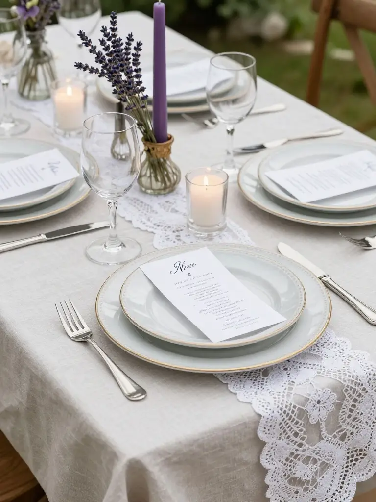 Stunning Table Settings for a Garden Party
