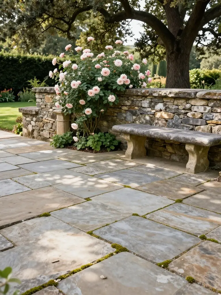 7: Elegant Stone Patio Designs Inspired by Europe
