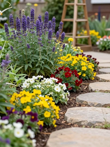 Adding Beautiful Flower Beds and Garden Features
