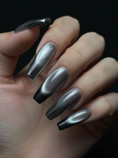 Stunning Cat Eye Nail Ideas for Long Nails