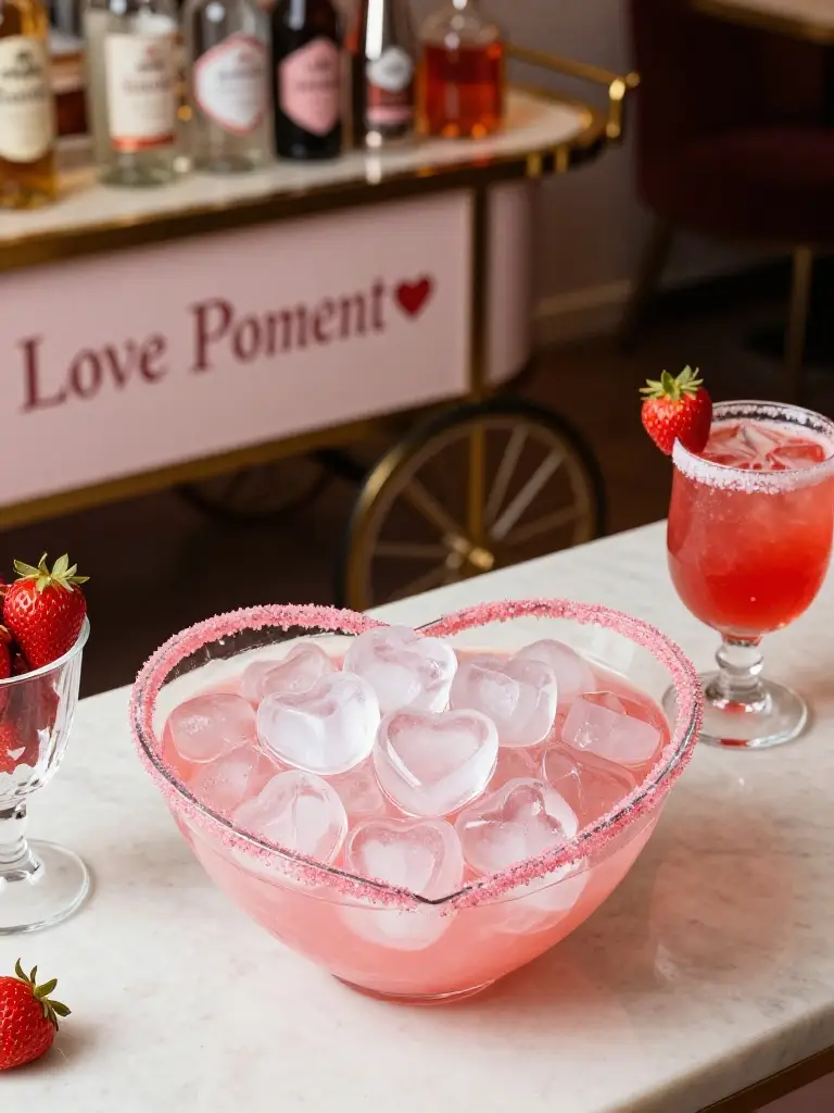 9: Easy DIY Valentines Day Party Drink and Cocktail Ideas