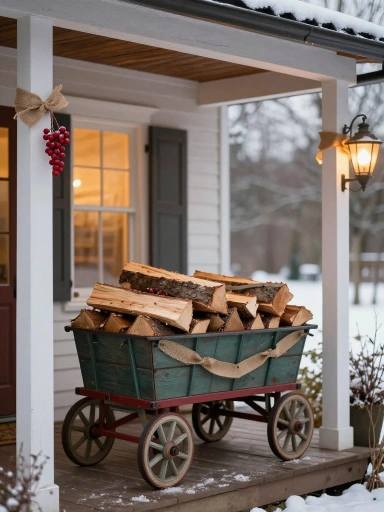 Rustic Outdoor Christmas Decorating Ideas