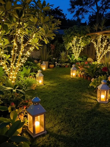 Lighting Ideas for a Magical Evening Atmosphere