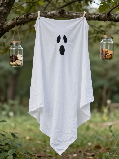 Halloween Decorations Using Recycled Materials