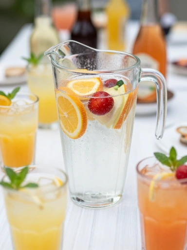 Refreshing Drinks and Mocktails for Every Guest