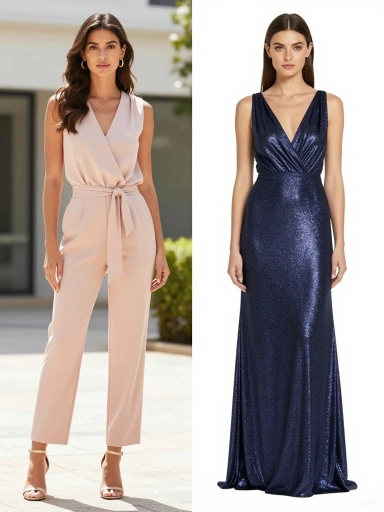 How to Dress for Daytime vs. Evening Winter Weddings