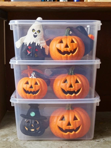 How to Store DIY Halloween Decorations for Next Year