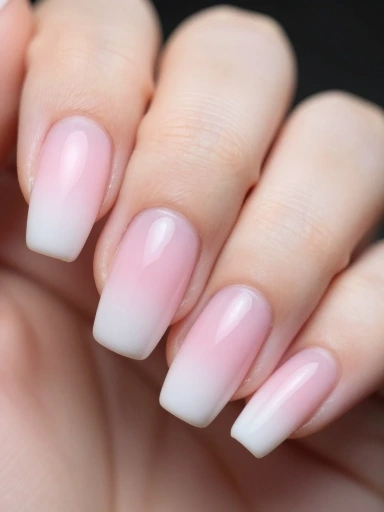 Ombre Nail Designs with a Luxurious Blend