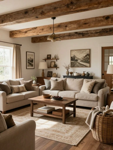 The Best Rustic Farmhouse Living Room Ideas for a Cozy, Timeless Home