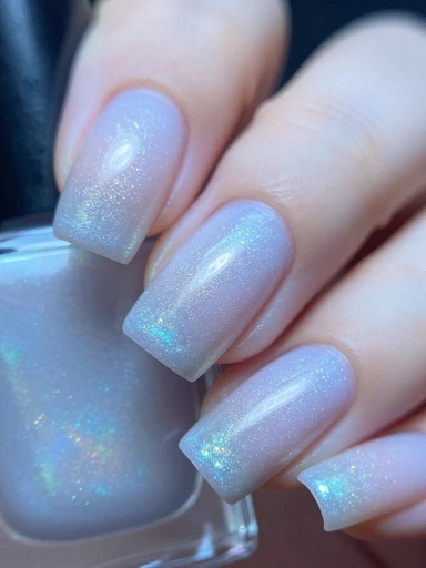 Frosted Nail Designs That Capture Winter Magic