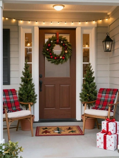 Create a Magical Christmas Front Porch