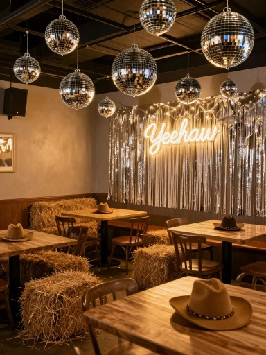 Must-Have Disco Cowgirl Decorations