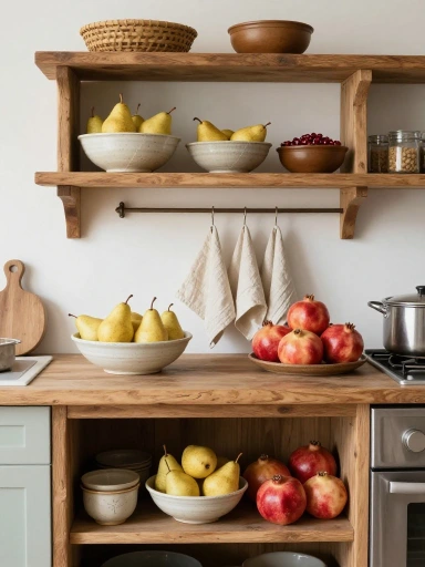 Fall Kitchen Styling with Timeless Charm