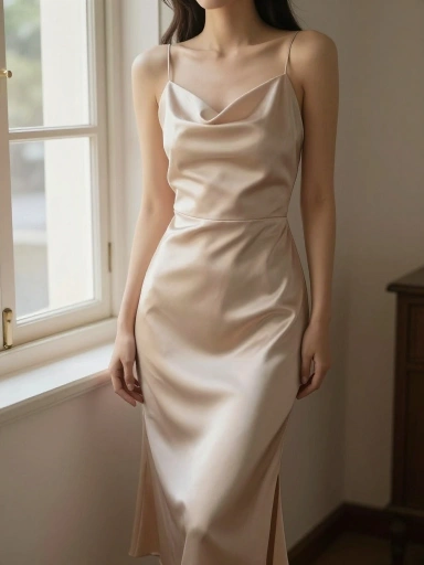 Satin Wedding Guest Dresses for a Timeless Look
