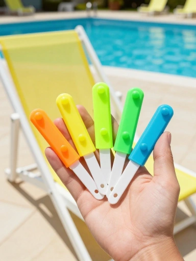Bright and Colorful Vacation Nail Ideas