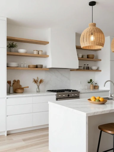 Chic Coastal Kitchen Design Ideas