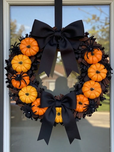 DIY Halloween Wreaths for a Festive Entryway