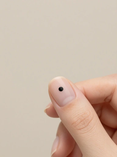 Minimalist Polka Dot Nail Art Ideas