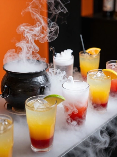 Halloween Cocktails and Kid-Friendly Mocktails