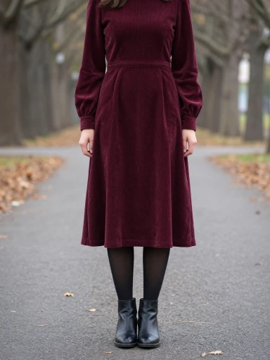 Elegant Dresses and Skirts for Fall