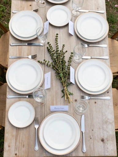 How to Set a Gorgeous Garden Party Table
