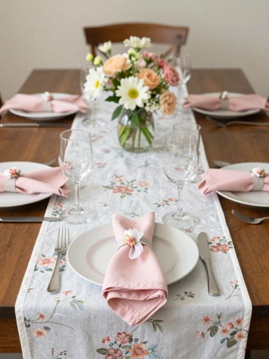 Spring Dining Table and Centerpiece Ideas
