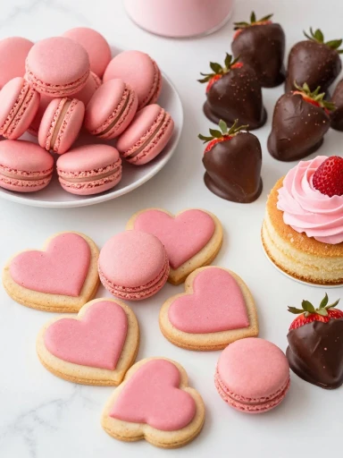 Sweet Desserts and Treats for Galentine's Day