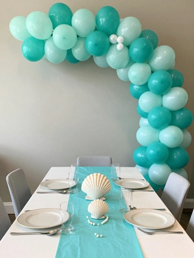 Mermaid Birthday Party with Under-the-Sea Decor