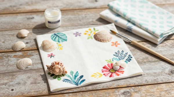How to Make Napkin Decoupage Seashell Art: A Beautiful Coastal DIY Guide