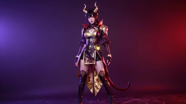 diy k pop demon hunter costume rumi inspired
